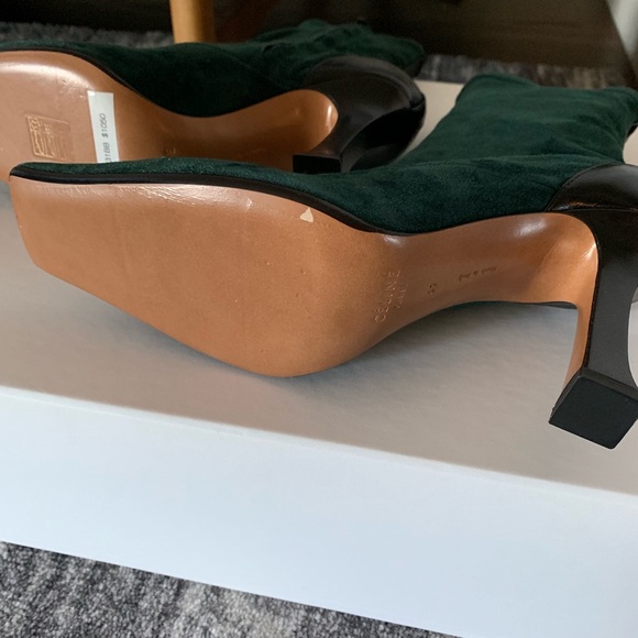 Celine Boots Dark Green Size 37 - Picture 6 of 8